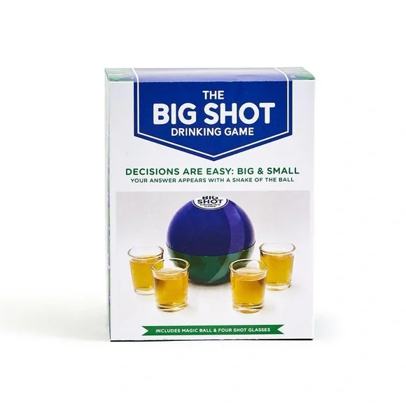 NIB Big Shot Drinking Game with Glasses - Picture 2 of 6